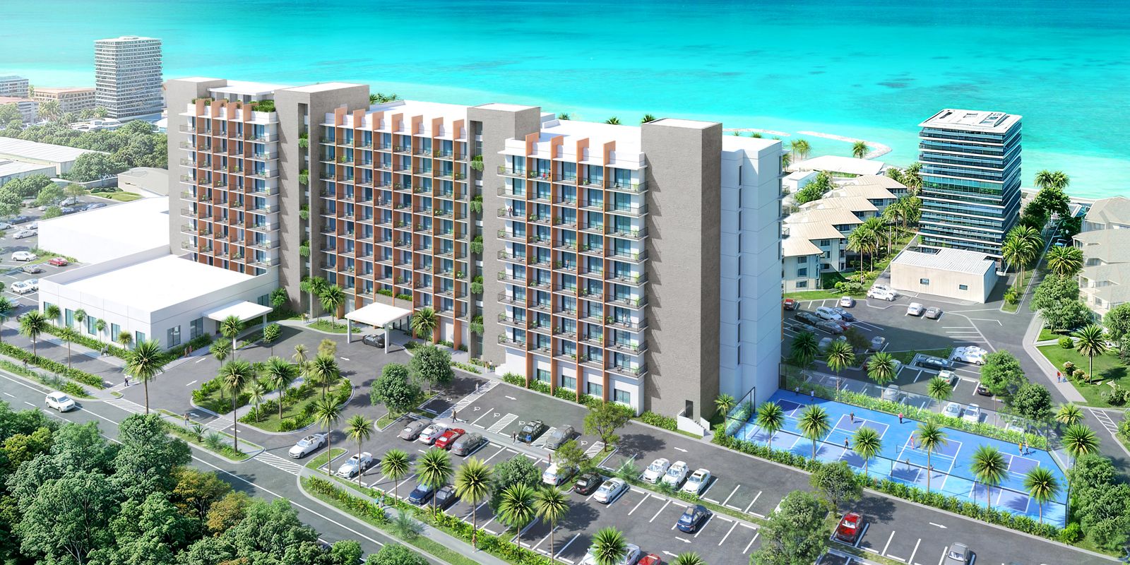 Hyatt Centric Grand Cayman rendering 2